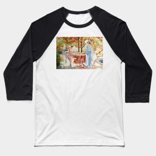 Golden Autumn in Sofievka Park. Baseball T-Shirt